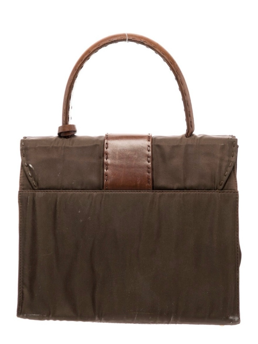 Authentic Vintage Prada Tessuto Top Handle Handbag. - Picture 3 of 6